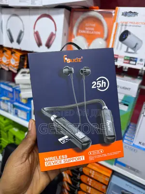 Fsudz Neckband Wireless Earphones - Black