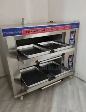 Commercial 2 Deck 4 Tray Gas Oven