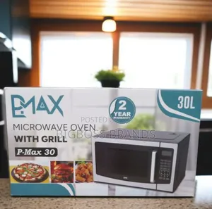 Pmax 30L Microwave Oven with Grill Function