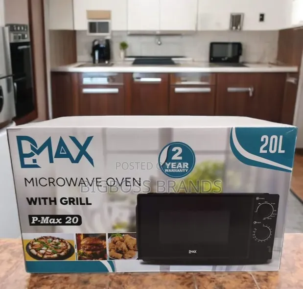 Pmax 20L Microwave Oven with Grill - 1