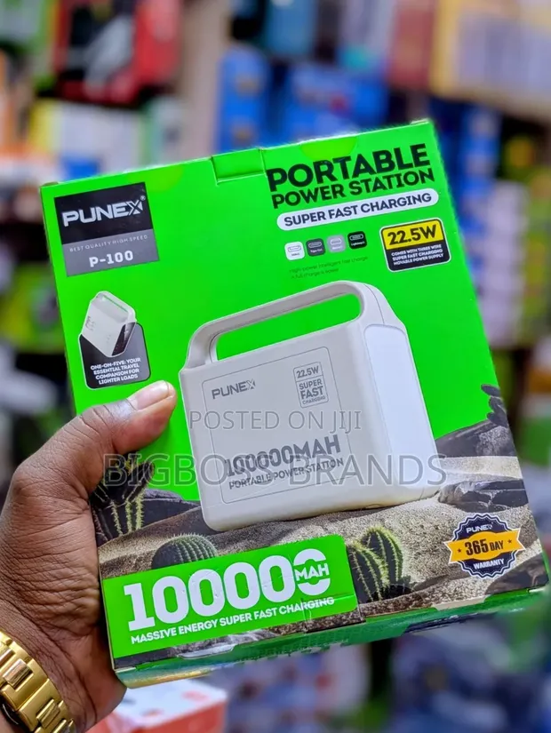 Punex Portable Power Station 100000mAh - 1