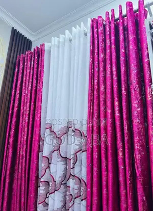 Heavy Curtain Mixture Decorated
