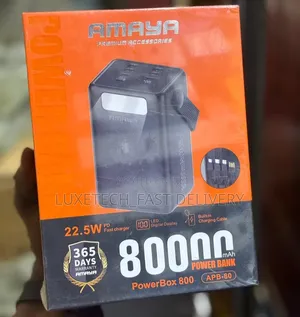 Amaya 80,000mAh Portable Power Bank