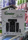 Sundar 3.1 Multimedia Subwoofer AC/DC Bluetooth - 1
