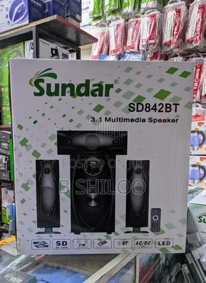 Sundar 3.1 Multimedia Subwoofer AC/DC Bluetooth