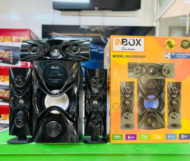 Inbox Subwoofer 3 Speaker System - 1