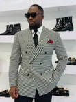 High Quality Casual Suit - White - 1