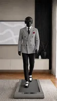 High Quality Casual Suit - White - 5
