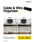 Cable Wire Organizer - 42cm & 27cm - 1
