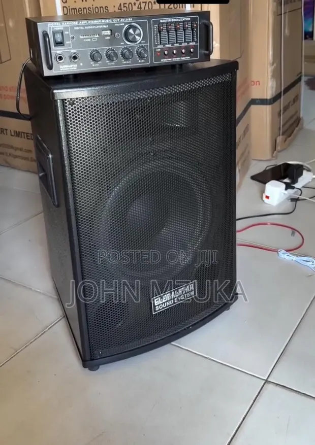 Sound System with Amplifier - 1