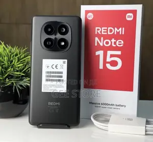 New Xiaomi Redmi Note 15 128GB Black