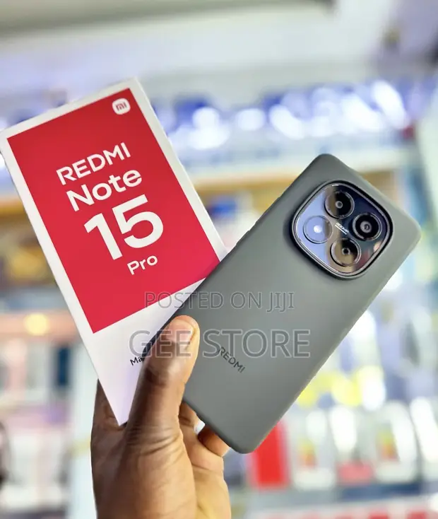 New Xiaomi Redmi Note 15 Pro 256GB Black - 1