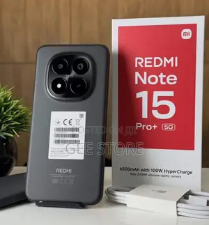 New Xiaomi Redmi Note 15 Pro+ 256GB Black