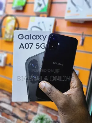 New Samsung Galaxy A07 5G 128GB Black