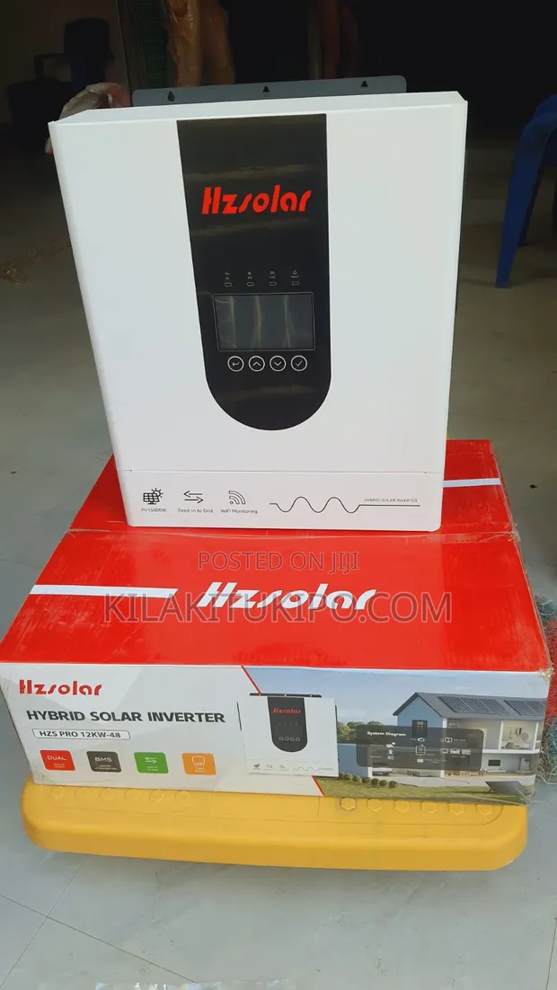Hzsolar 12kW 48V Hybrid Solar Inverter Pro - 1