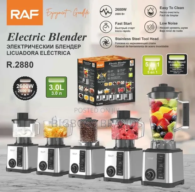 Raf Heavy Blender 5-in-1, 3L, 2600W - 1