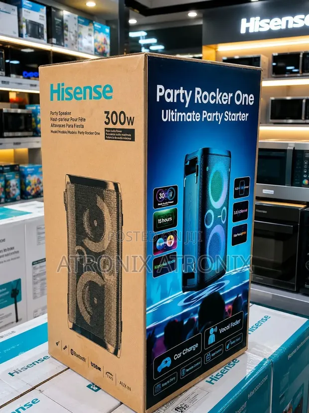 Hisense Party Box Speaker 300W 3.1 Channel - 1