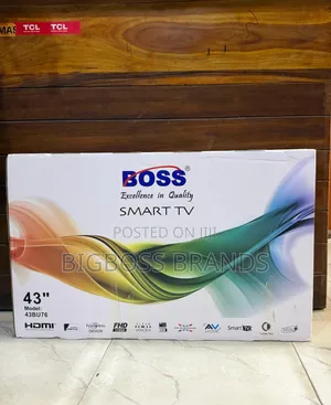 Boss TV 43-Inch Smart Frameless