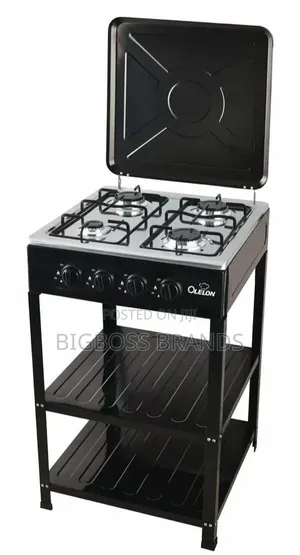 Olelon 4-Burner Full Gas Cooker