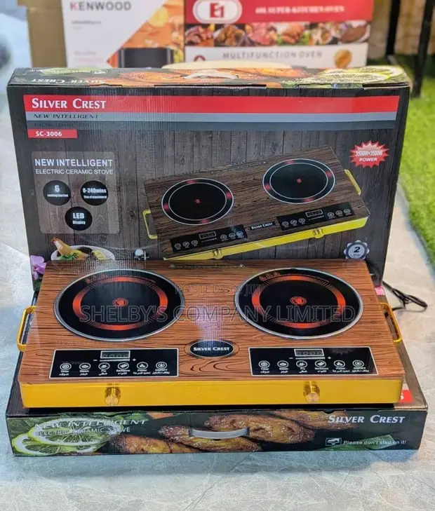 Brand New Silver Crest Infrared Cooker - Dual Burners - 1