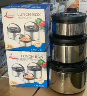 Brand New Kenwood Lunch Box Set (3 Pots)