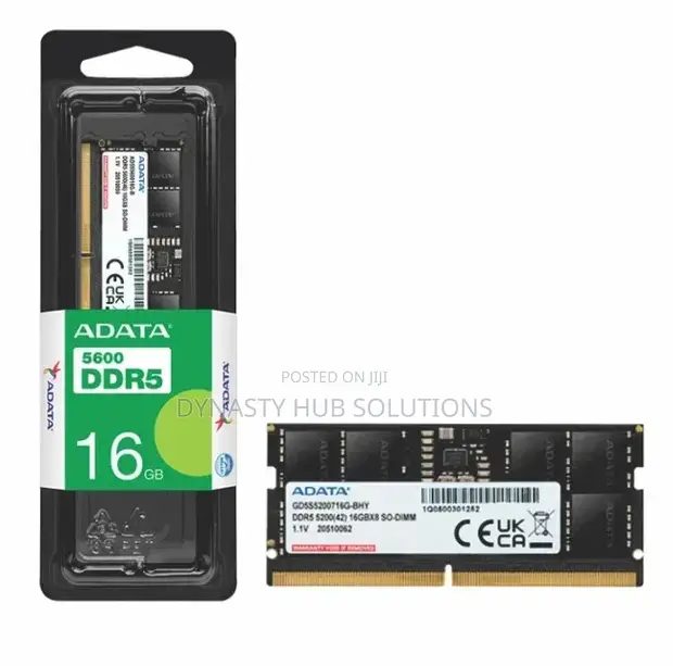 16GB DDR5-4800 DIMM RAM ya Kompyuta - 1