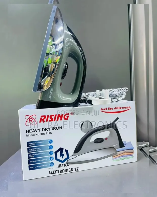 Original Rising Heavy Dry Iron with Non-Stick Ceramic Coating - 1