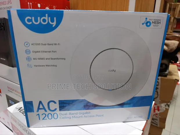 Cudy AP1300 AC1200 Dual Band Ceiling Access Point - 1