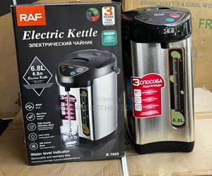 Raf Electric Kettle 6L Silver