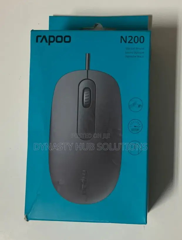Rapoo N200 Wired Optical Mouse - 1