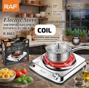 Raf Electric Coil Single Hot Plate 1000W