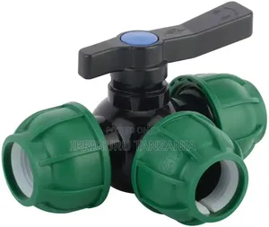 Brand New 3-Way Gate Valve