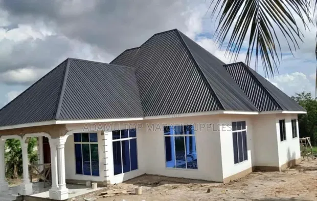 Elegant Charcoal Grey Roofing - 1