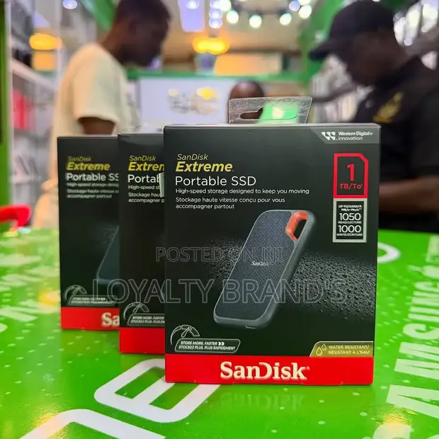 SanDisk Portable SSD 1TB (1050 MB/s) - 1