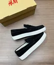 H&M Suede Penny Loafers - 1