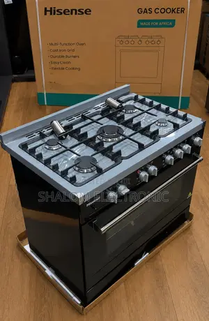 Hisense 60/90cm Full Gas Cooker with 5 Burners