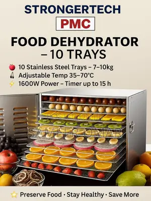 StrongerTech 10-Tray Food Dehydrator