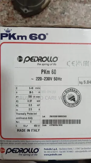 Pedrollo Surface Pump 0.5hp