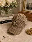 Classic Gucci Canvas Monogram Cap - 3