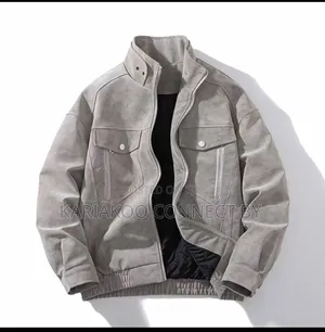 Premium Suede Bomber Jacket