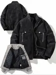 Premium Suede Bomber Jacket - 5