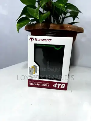 Transcend External Hard Drive 4TB