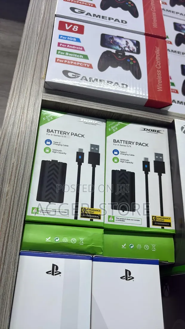 DOBE Battery Pack Zinazochajiwa kwa Kidhibiti cha Xbox Series X|S - 1