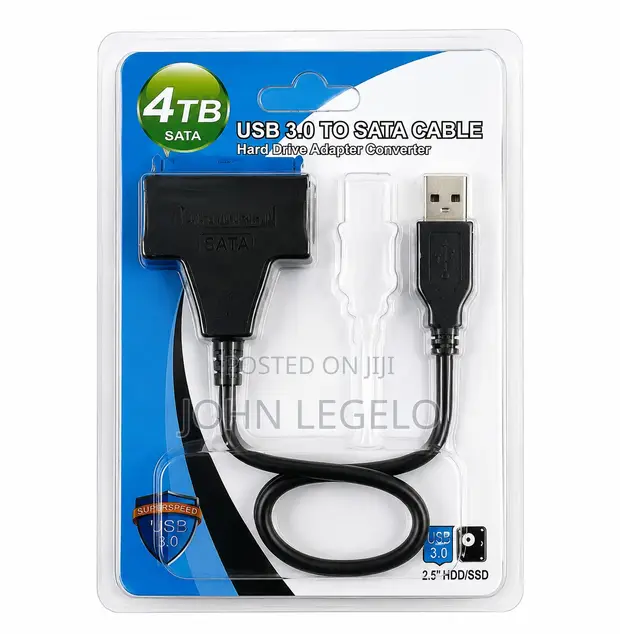 USB to SATA 3.0 Adapter Cable - 1