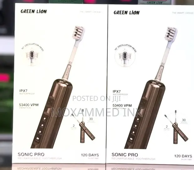 Green Lion Sonic Pro Rechargeable Toothbrush - 1