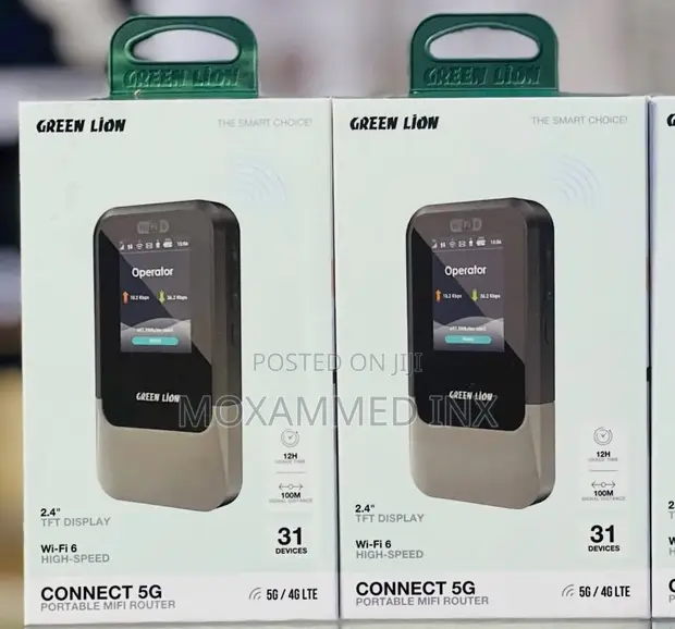 Green Lion Connect 5G Portable MiFi Router - 1