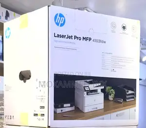 HP LaserJet Pro MFP 4103fdw Wireless Multifunction Printer