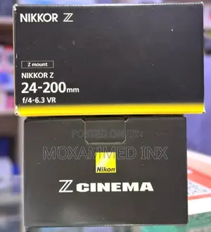 Nikon Z Cinema ZR Body with Nikon Nikkor Z 24-200mm F/4-6.3 VR Zoom Lens