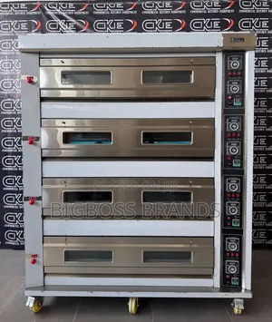 Deki Commercial Gas Oven - 4 Trays