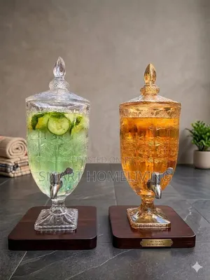 CAN 4.5L Crystal Cut Glass Decanter Set